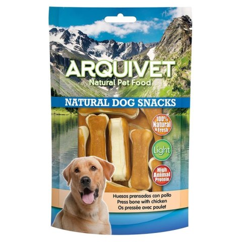 Arquivet ARQUIVET Prasowane kostki z kurczaka 100g Arquivet ARQUIVET Prasowane kostki z kurczaka 100g