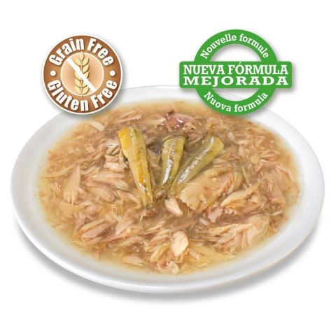 Arquivet Arquivet Puszka dla kota z tuńczykiem i sardelką 80 g Arquivet Arquivet Puszka dla kota z tuńczykiem i sardelką 80 g