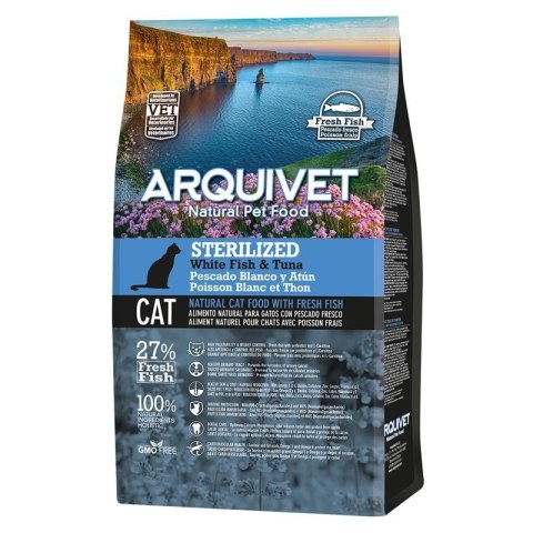 Arquivet Arquivet Sucha karma dla kotów sterylizowanych z białą rybą i tuńczykiem 1,5 kg Arquivet Arquivet Sucha karma dla kotów sterylizowanych z białą rybą i tuńczykiem 1,5 kg