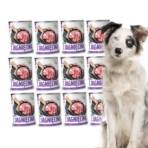 Tuf Tuf TUF TUF Mokra karma dla psa z jagnięciną 800g x 12szt. Tuf Tuf TUF TUF Mokra karma dla psa z jagnięciną 800g x 12szt.