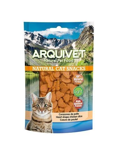 Arquivet ARQUIVET Przysmak dla kota serduszka z kurczaka 50g Arquivet ARQUIVET Przysmak dla kota serduszka z kurczaka 50g