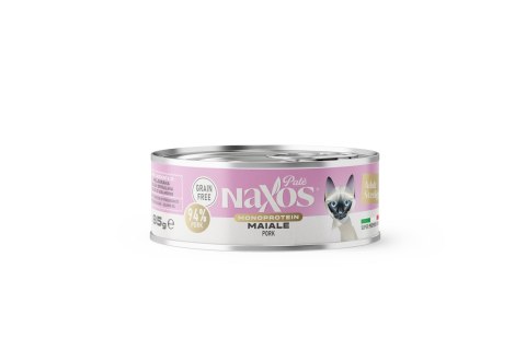 Naxos NAXOS CAT STERILIZED MONO - wieprzowina - puszka dla kotów sterylizowanych 85g