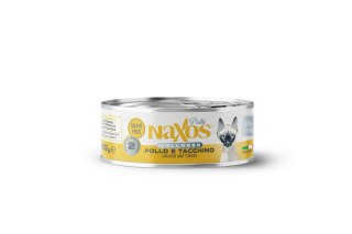 Naxos NAXOS CAT STERILIZED Puszka dla kotów sterylizowanych o smaku kurczaka i indyka 85g