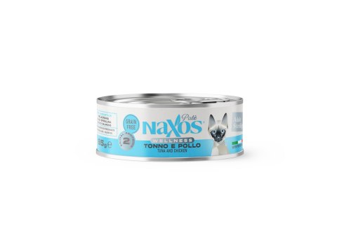 Naxos NAXOS CAT STERILIZED - tuńczyk i kurczak - puszka dla kotów sterylizowanych 85g