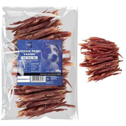 WAFI WAFI MIĘKKIE PASKI Z KACZKI 500G